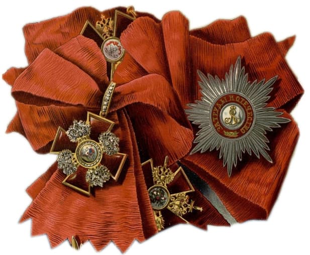 Знаки ордена Святого Александра Невского