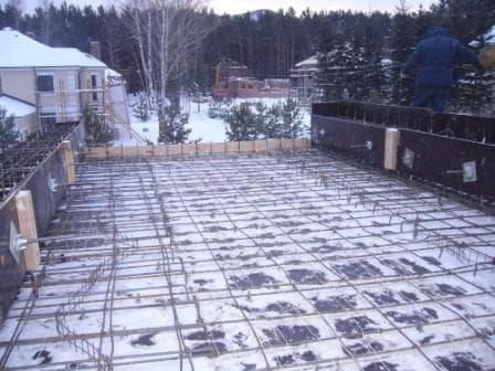 Зимнее бетонирование с добавками